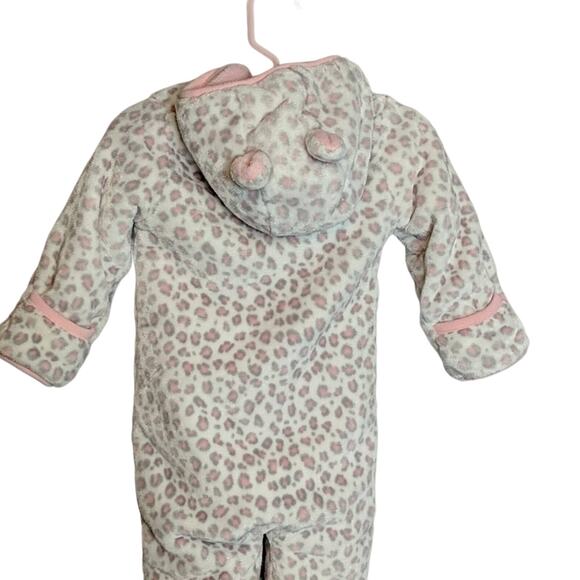 EUC Fleece Hooded One Piece The Children's Place - Picture 4 of 6